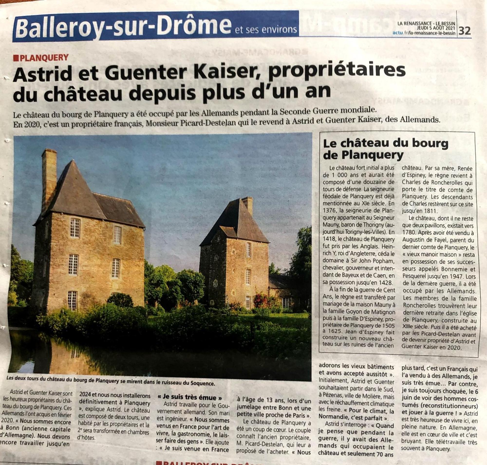Chateau En Normandie Planquery Exterior photo